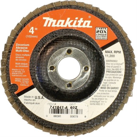 MAKITA 4" Multi Disc 60 Gr 741841-A